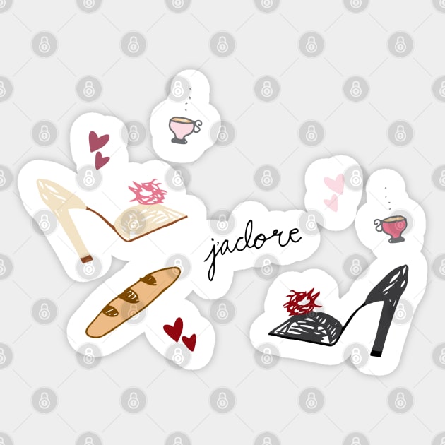 J'Adore Sticker by darrianrebecca